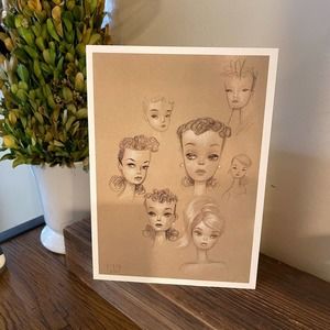 SOLD MARK RYDEN Barbie Series Post Card ~ Mattel BARBIE STUDIES, 2021 ~ NEW